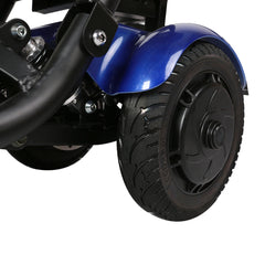 HEZZO T2 Electric Scooter 4 Wheels 250Wx2 Dual Motors Powerful Escooter with Shopping Bag 10.5Ah Long Range USA EU Warehouse