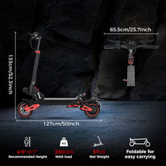 Freeboy USA EU Warehouse 10 Inch Fat Tire High Speed Adult E Scooter High Quality Folding Off Road Powerful Electric Scooter