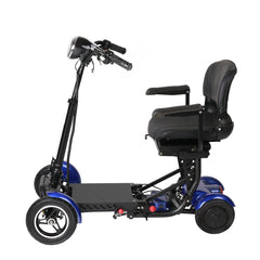 HEZZO T2 Electric Scooter 4 Wheels 250Wx2 Dual Motors Powerful Escooter with Shopping Bag 10.5Ah Long Range USA EU Warehouse