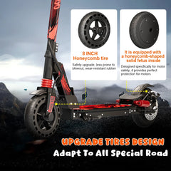 Wholesale Cheap ED200 Electric Scooter for Kids Powerful 200w Motor Disc Brake Shock  Alloy Frame Electronic Scooters