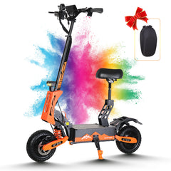 Arwibon GT08 11 Inch Electric Scooter Dual Motor Off-Road with Smart Electronic Features