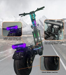 USA Warehouse 72V 10000W 40AH Two-Wheel 5-7 Days Fast Delivery Electric Scooter Powerful Foldable E Scooter Adults with Seat