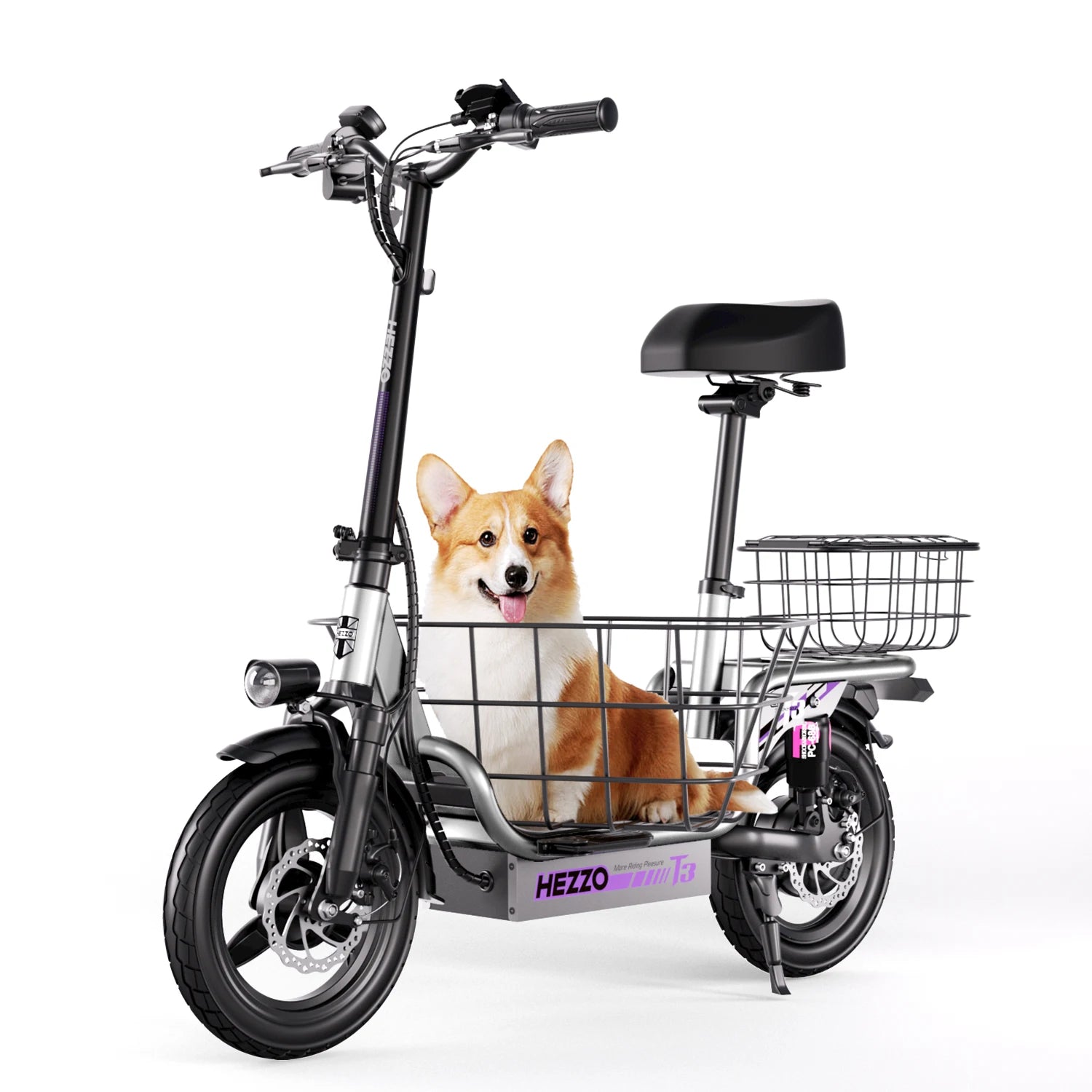 US UK EU Warehouse Electric Scooter with Seat in Stock Free Shipping 48V 500W 14inch Off-Road Scooter 15Ah 40Km Mobility Scooter