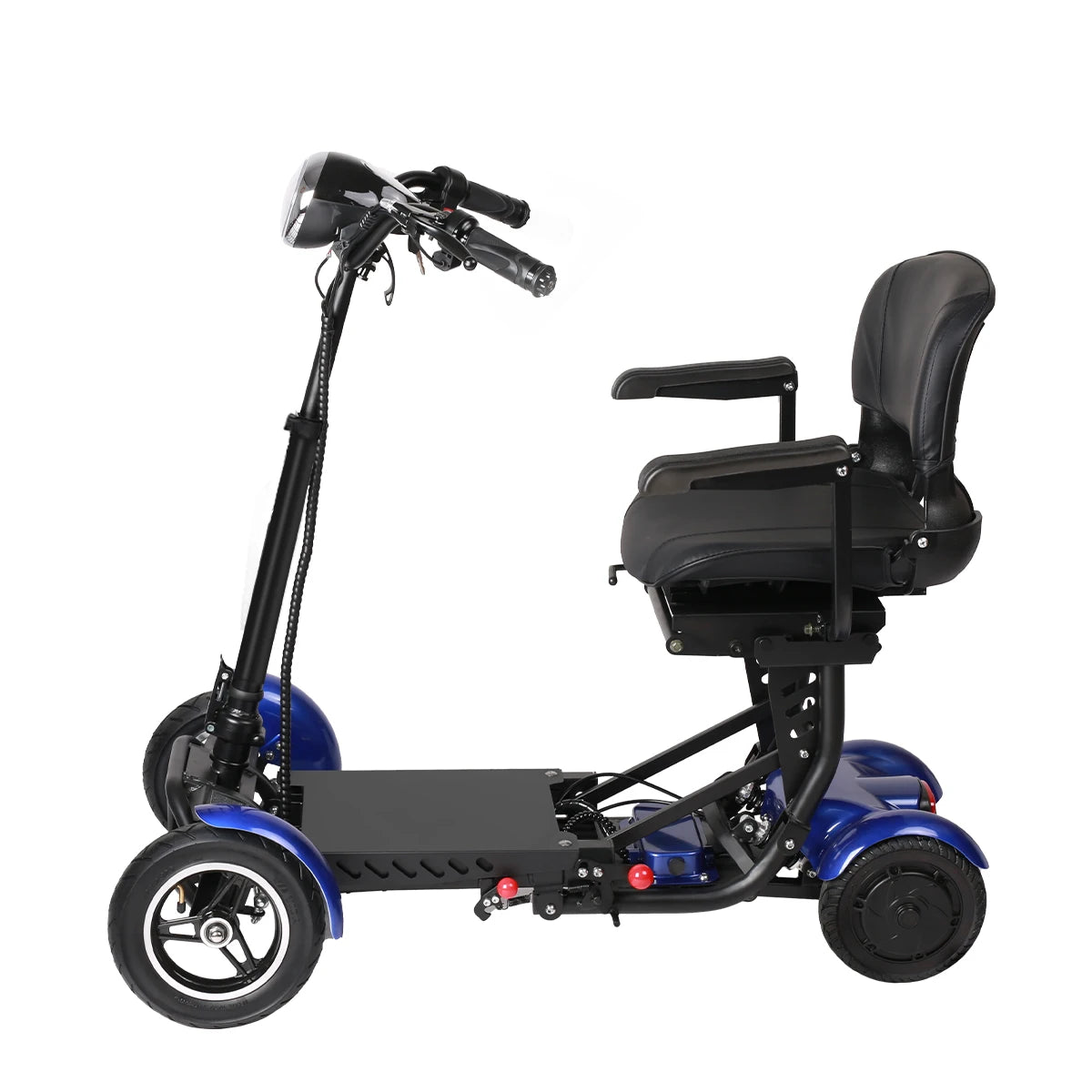 HEZZO T2 Electric Scooter 4 Wheels 250Wx2 Dual Motors Powerful Escooter with Shopping Bag 10.5Ah Long Range USA EU Warehouse